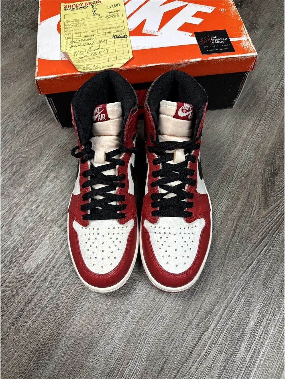 Jordan 1 Retro High OG Chicago Reimagined Lost & Found